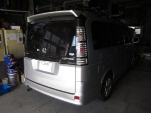 ホンダ　RF5　ステップワゴン　ATF圧送式交換　10万キロ　エアコン　NUTEC　NC-200