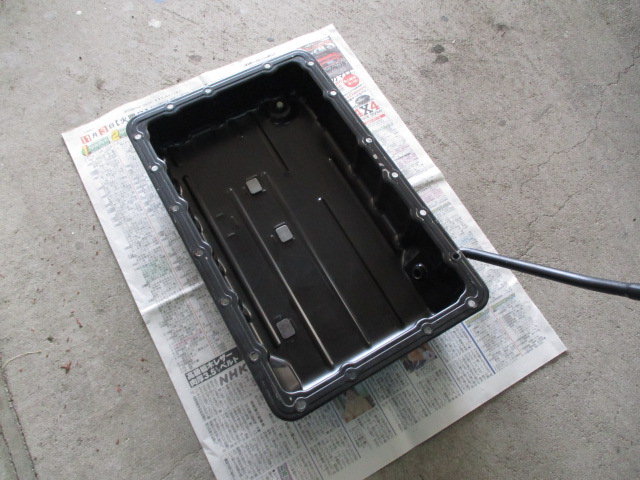 オイルパン清掃