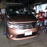 ニッサン C26 セレナ ハイブリッド　CVTF圧送式交換　WAKO'S CVTF Safety S